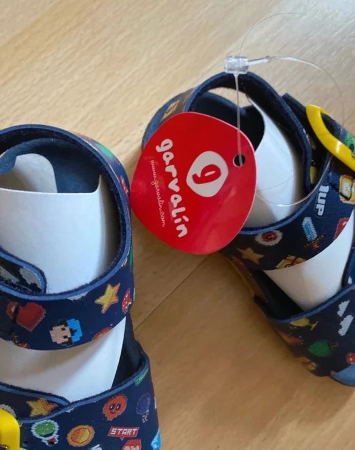 Sandales chaussures Garvalin pointure 21 neuves - photo numéro 4