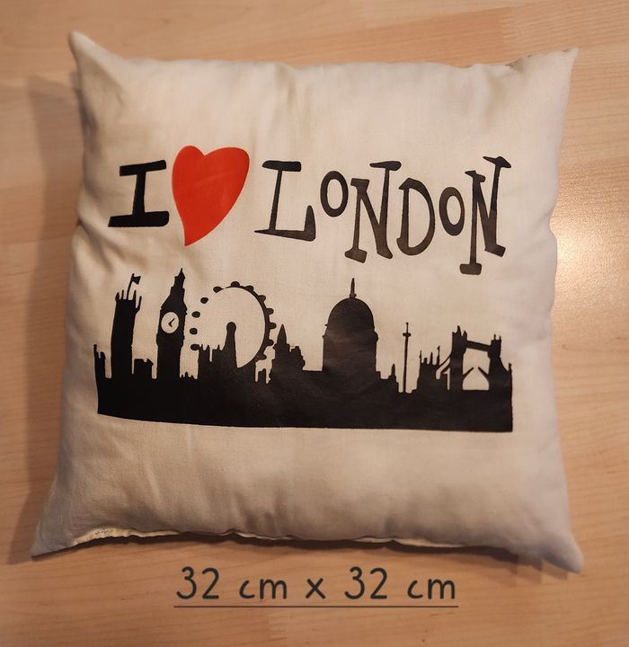 Petit coussin, I love London
