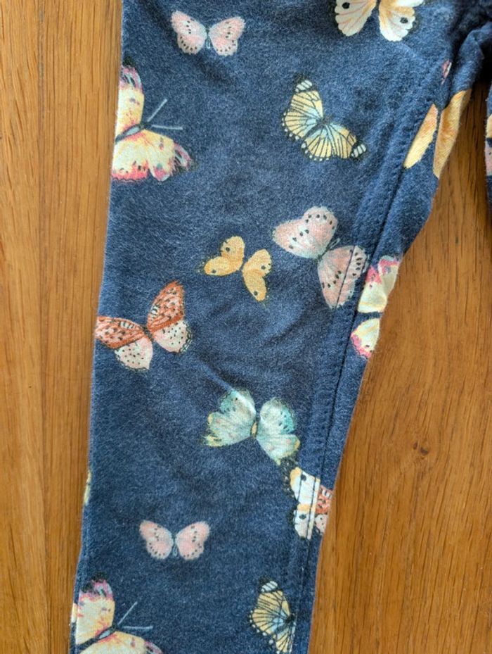 Legging motifs papillons 3-4 ans H&M - photo numéro 2