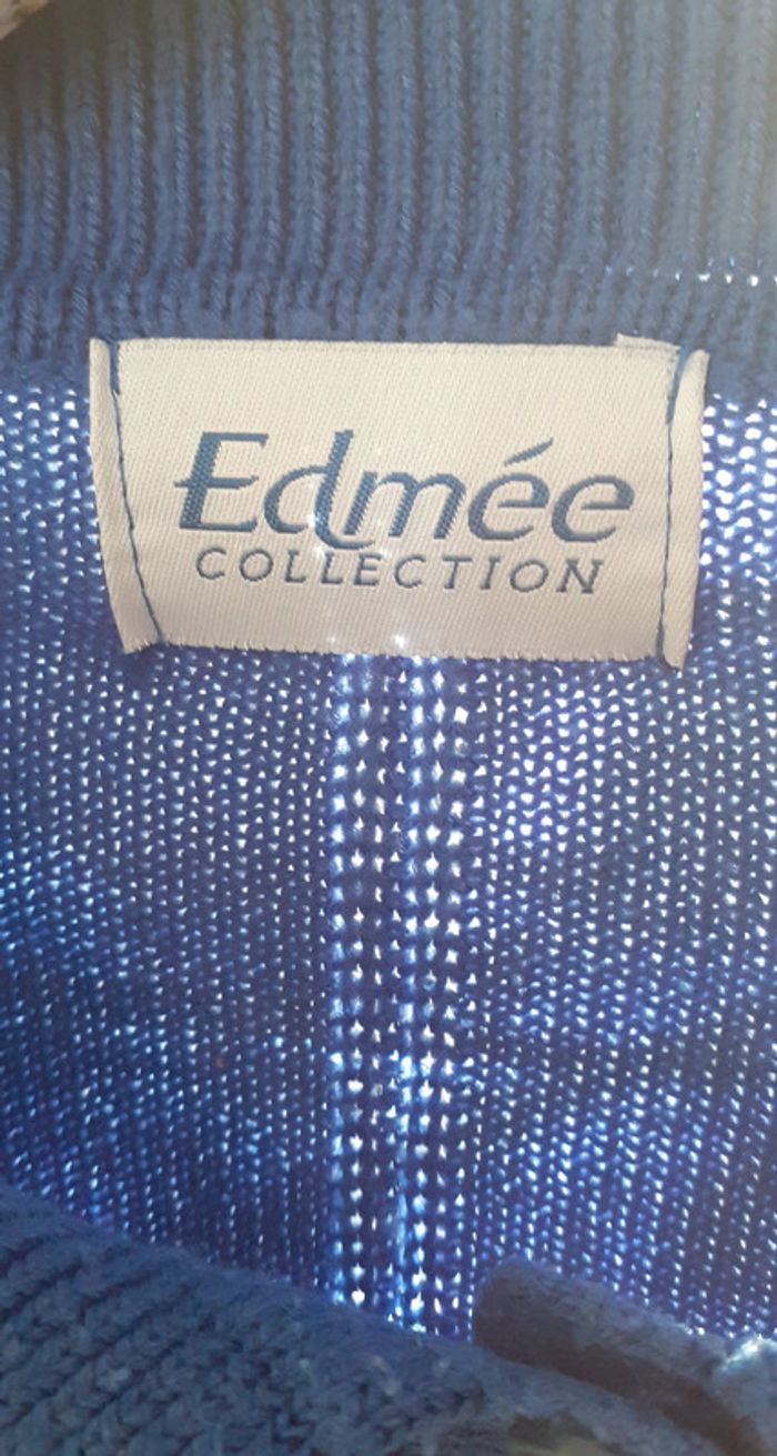 Pull col polo. Taille 54. 7XL. Edmée Collection - photo numéro 3