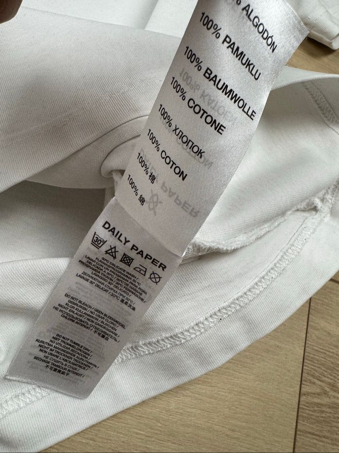 T-shirt blanc Daily Paper taille L - photo numéro 8