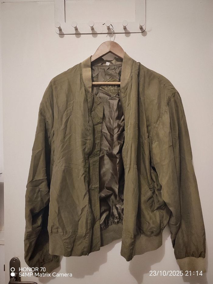 Blouson vintage en soie loose - photo numéro 9