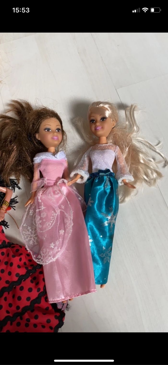 Lot poupées + cheval - photo numéro 4