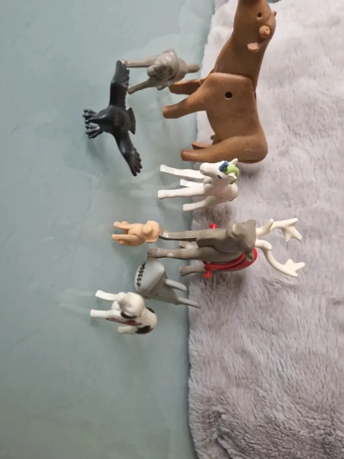 Lot de 8 animaux playmobil - photo numéro 3
