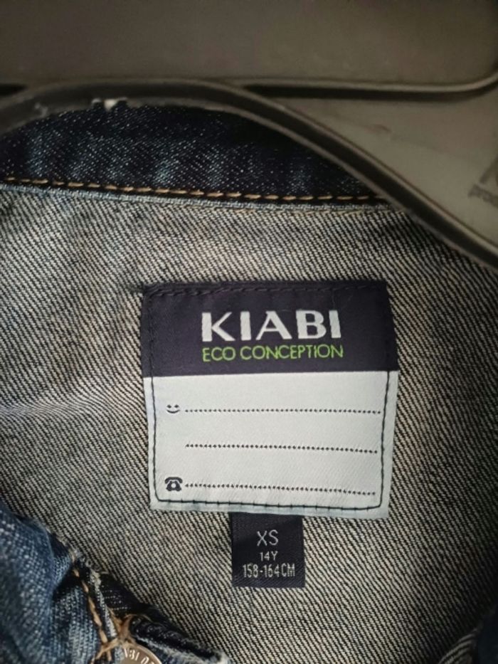 Veste en jeans xxs 14 ans - photo numéro 3