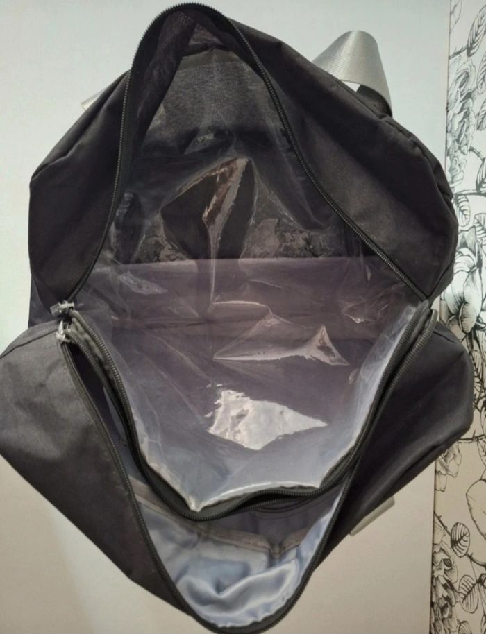 Sac de voyage à bandoulière noir et gris Dream Travel - photo numéro 6