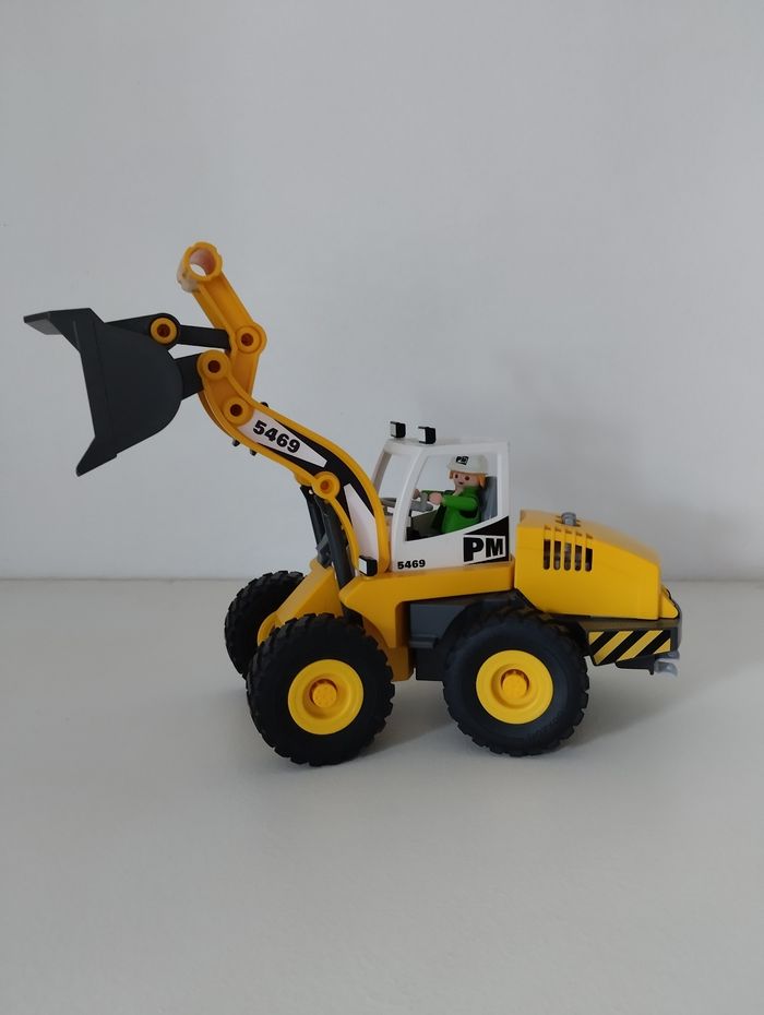 Chargeuse avec godet Playmobil 5469