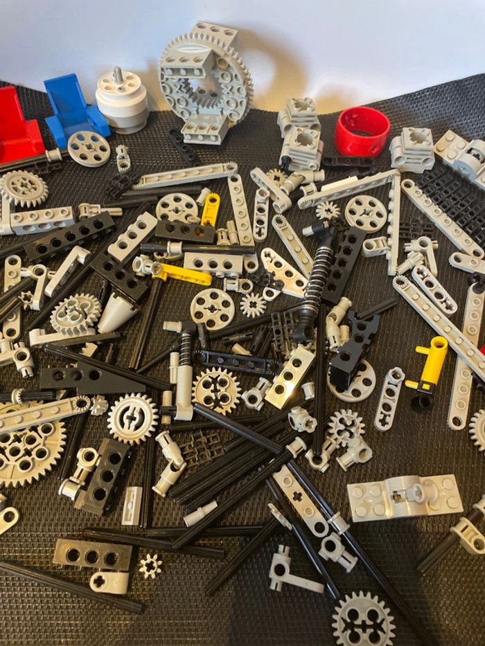 Lego Technic lot vrac clips fixations barres connecteurs officiel vintage pièces détachées - photo numéro 13