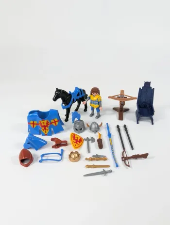 Playmobil Chevalier et trône