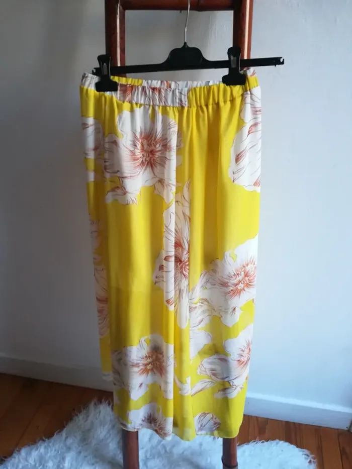 Jupe longue fleurie légère S/M