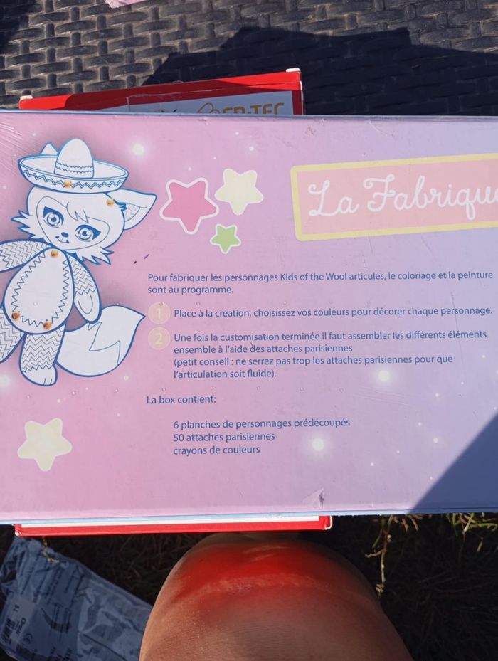 La fabrique pour personnage kids of the wool - photo numéro 2