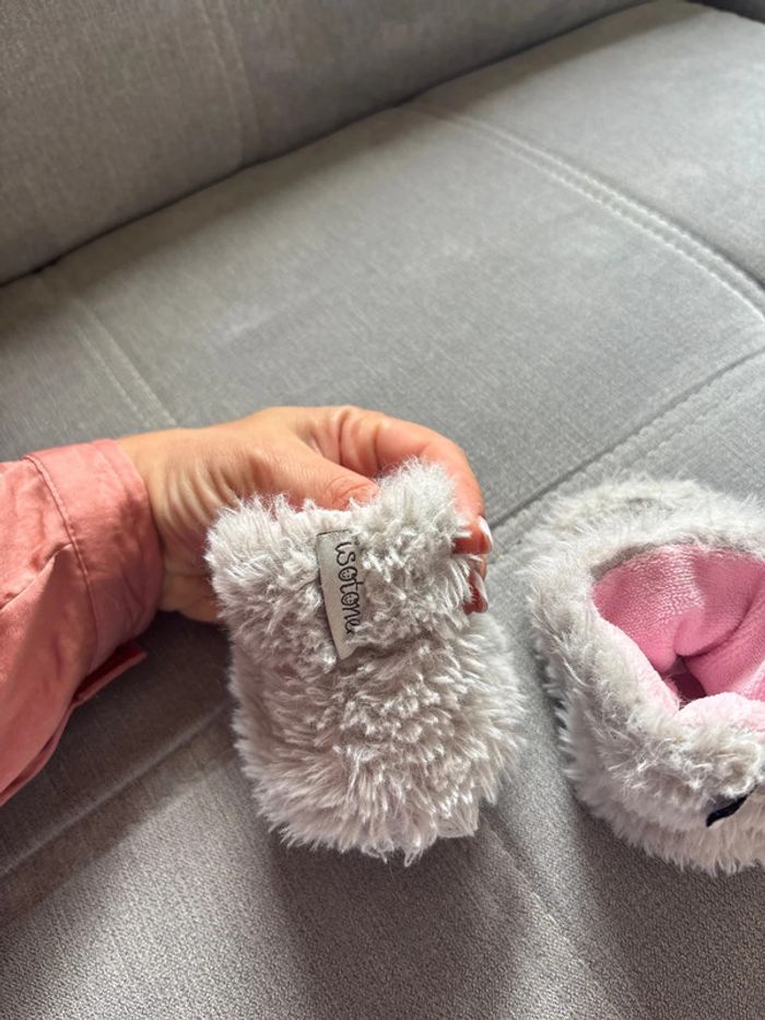 Chaussons bébé fille isotoner 17/18 - photo numéro 2