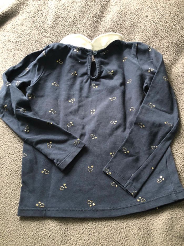 T shirt manches longues habillé Obaibi 3 ans 98 cm - photo numéro 3