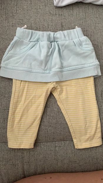 Jupe avec legging 6 mois