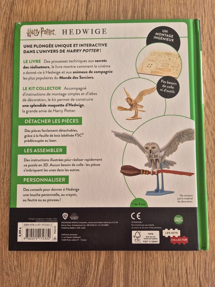 Lot -Harry Potter- Baguettes Magniques + cadre + Livre - photo numéro 9