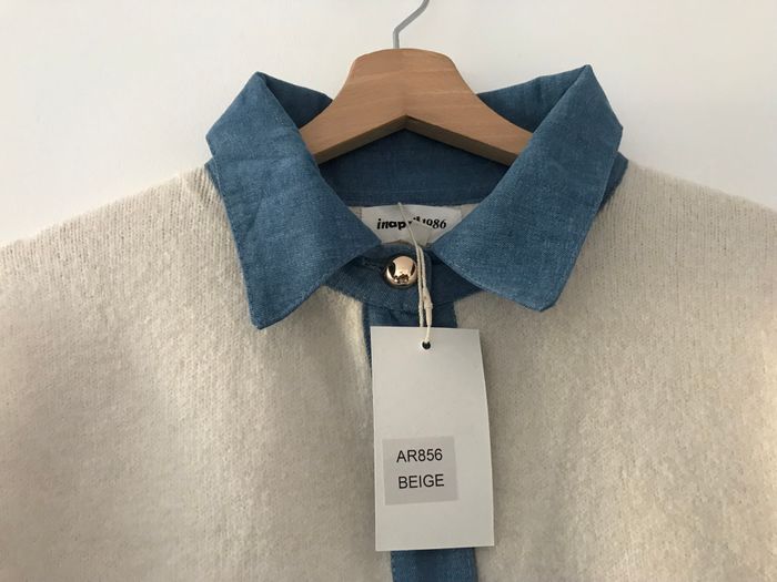 Gilet Bleu Canard / Bleu - Style Preppy Chic