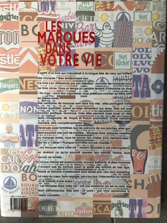 Livre relié "Les marques dans notre vie" de Paul Giannoli - photo numéro 2