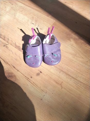 Chaussons en cuir moulin roty