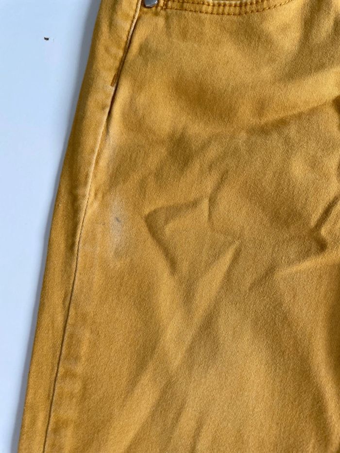 Pantalon jaune moutarde taille 12 ans marque inextenso - photo numéro 3