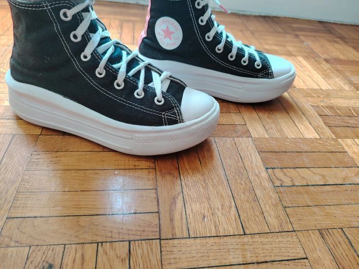 Basket converse all star move platform