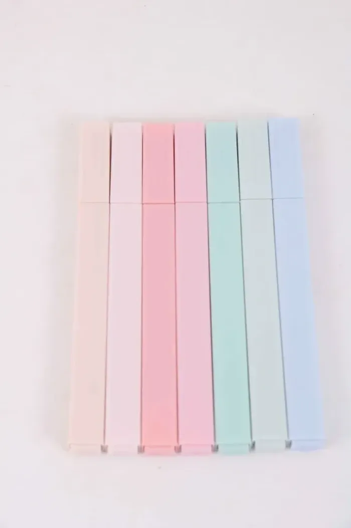 Surligners Pastels - Lot de 7