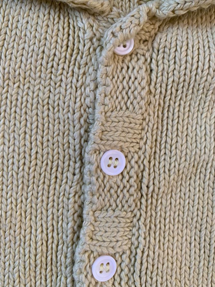 Gilet jaune en coton Petit bateau 6 mois - photo numéro 2