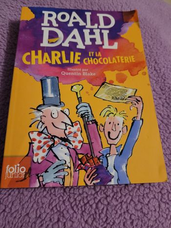 livre Roald Dahl Charlie et la chocolaterie (4e)