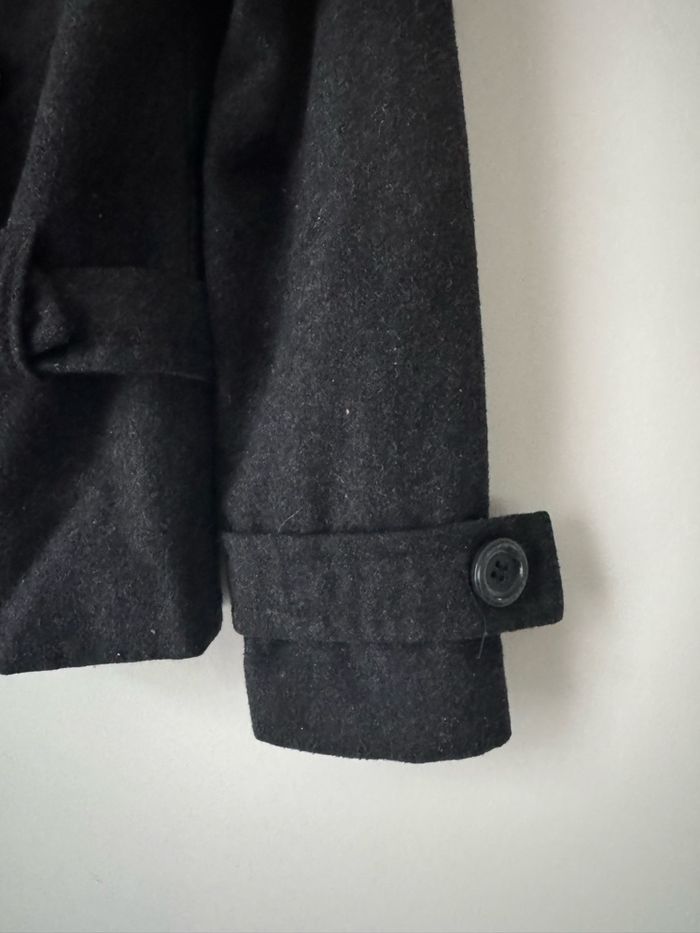 🧥 trench court - gris foncé - fille - 8 ans -vinyl fraise - bon état - photo numéro 4