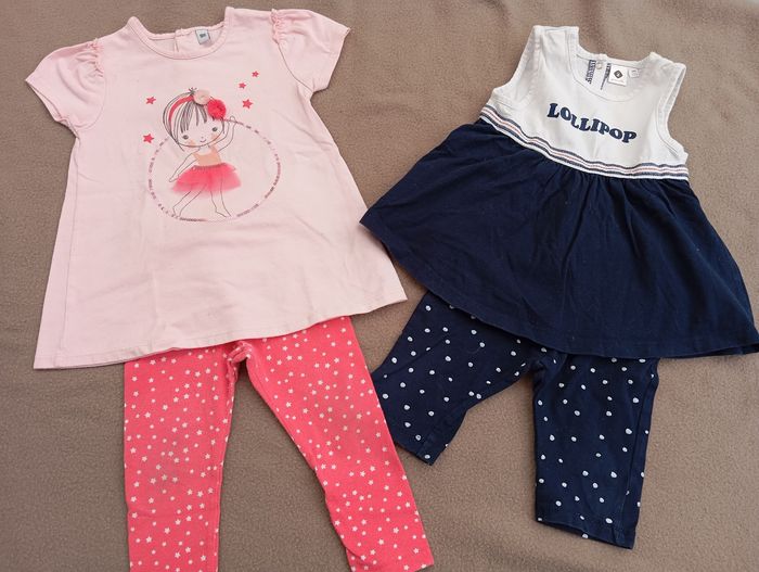 Lot vêtements bébé fille 18 mois - photo numéro 1