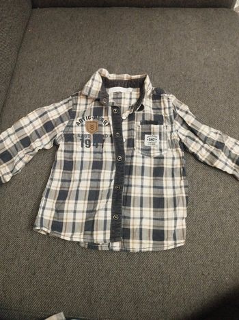 Chemise manches longues 18 mois