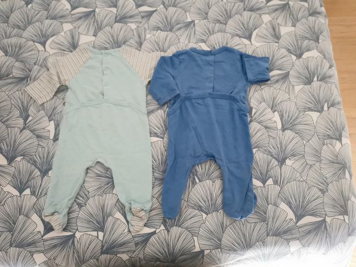 Lot 2 pyjamas bébé 3mois - photo numéro 4