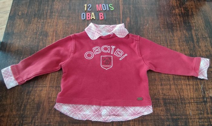 Tee-shirt stile chemin 12 mois