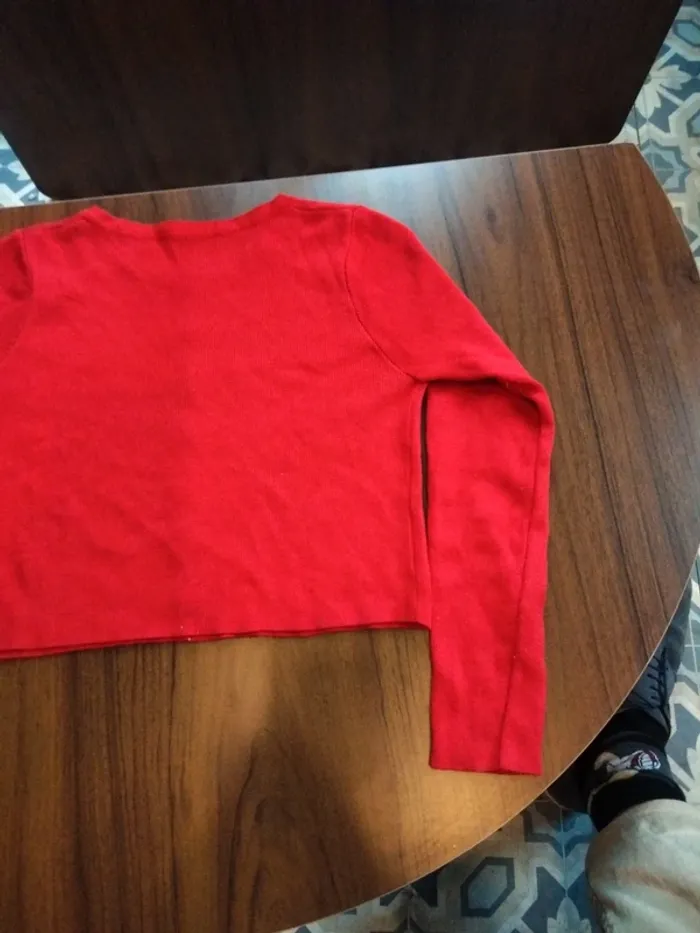 Top rouge taille S - photo numéro 6