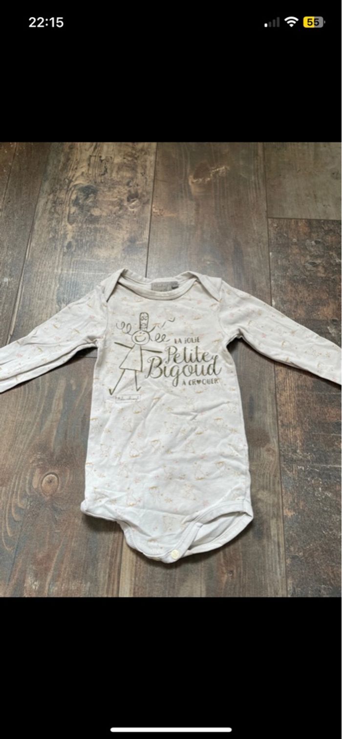 Body 6-12 mois à l’aise Breizh