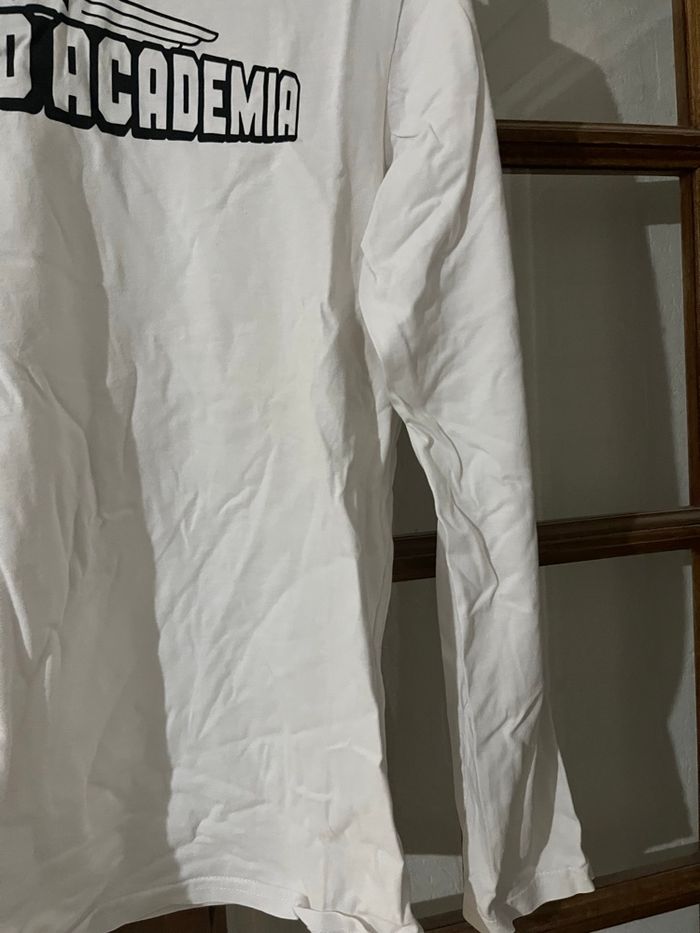 T shirt manche longue  my héros de academia - photo numéro 3