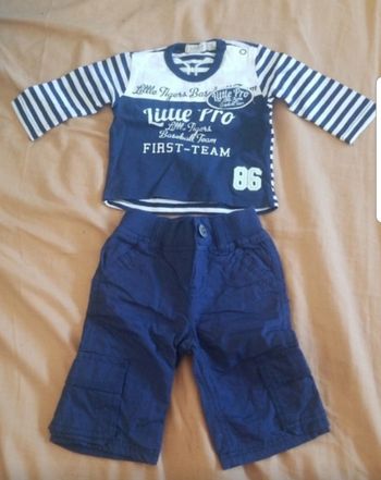 Ensemble bébé garçon 1 mois neuf