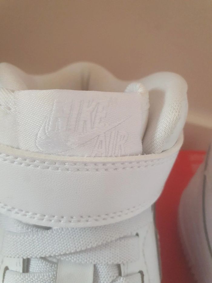 Nike Air Force 1 Mid "full white"(36) - photo numéro 8