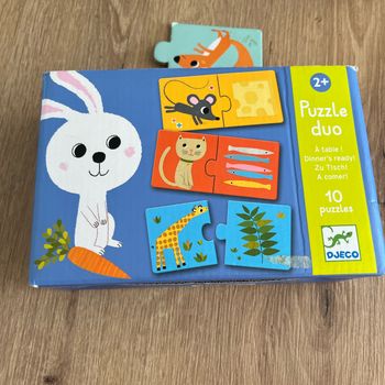 Puzzle duo animaux