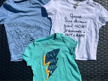 Lot de 3 t-shirts