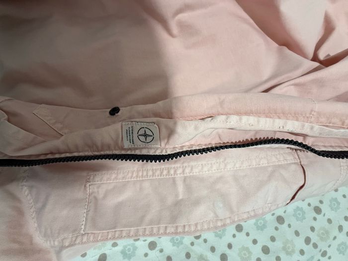 VESTE STONE ISLAND Authentique Rose Taille M-L