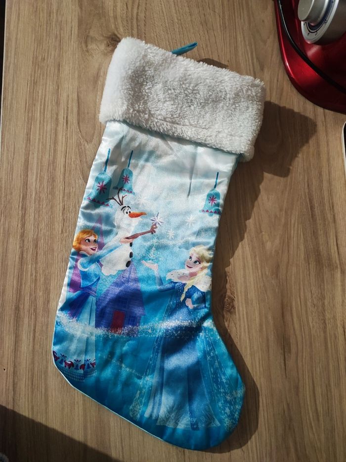 Chaussettes de Noël reine des neiges
