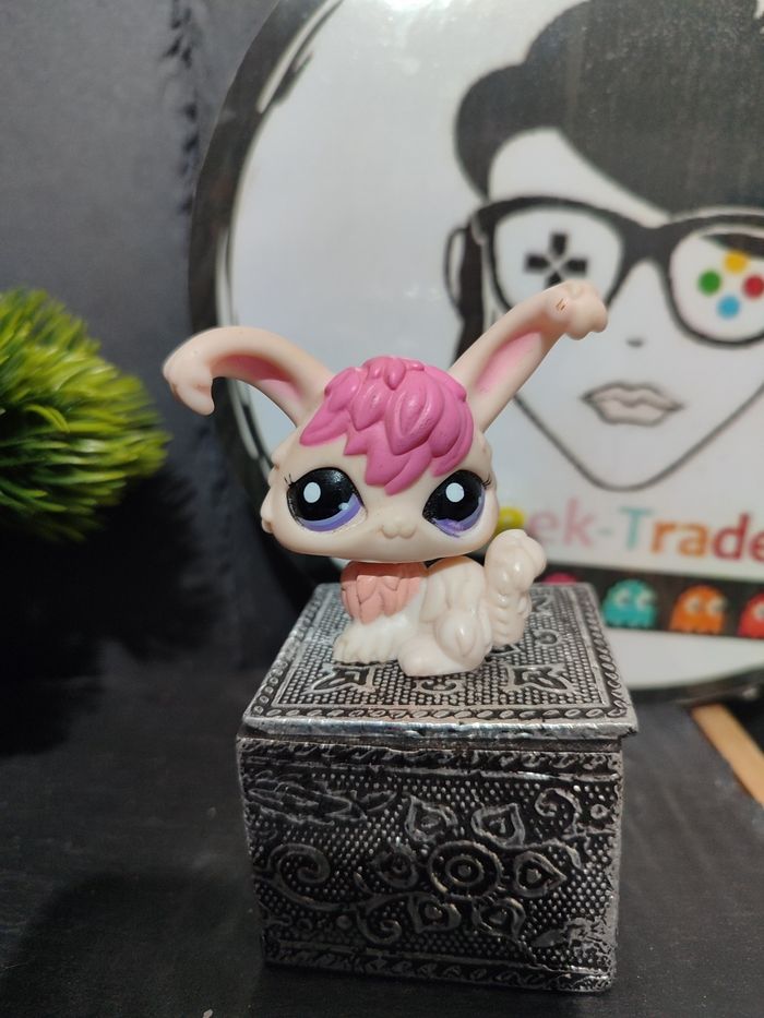 Lps911 Littlest Petshop Pet Shop LPS Hadbro Bunny Rabbit Angora Lapin 1894