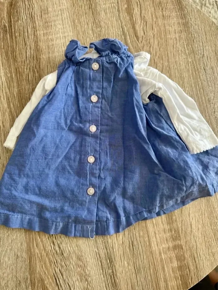 Ensemble été fille 1 mois 53 cm - photo numéro 3