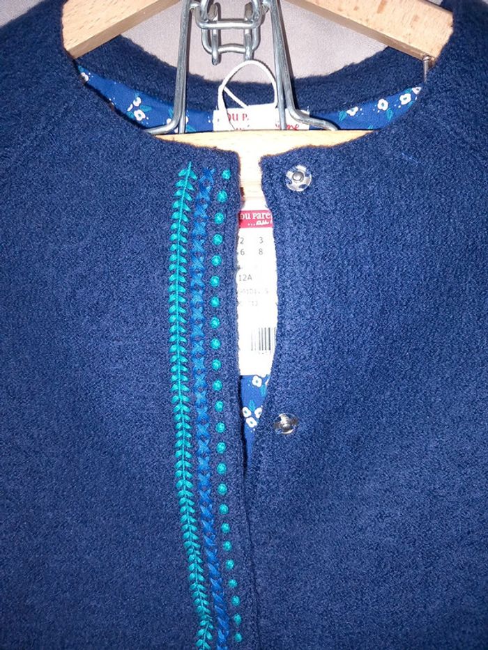 Veste bleu marine 12 ans dp.. am - photo numéro 3