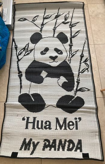 Rabane pour plage Panda 🐼