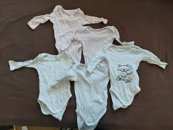 5 bodies manches longue