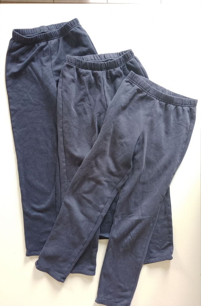 Lot de 3 pantalons de survêtement garçon 10/11 ans Decathlon