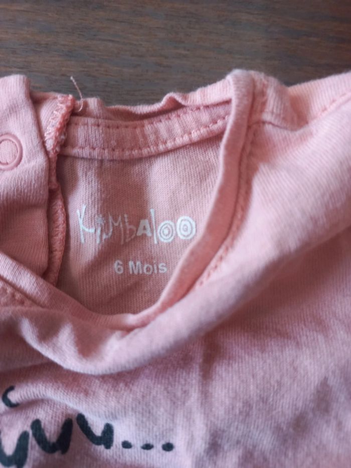 T-shirt "je suis miaou" manches longues 6mois - photo numéro 4