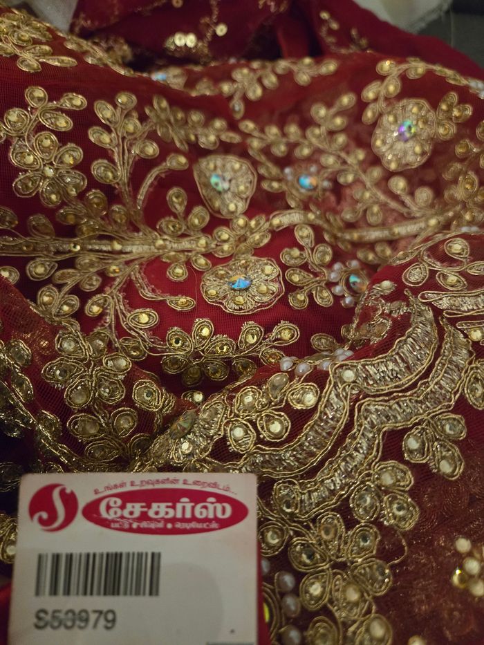 Lehenga choli bollywood mariage soirée anniversaire cérémonie fête neuf jamais porté 3 pièces - photo numéro 9