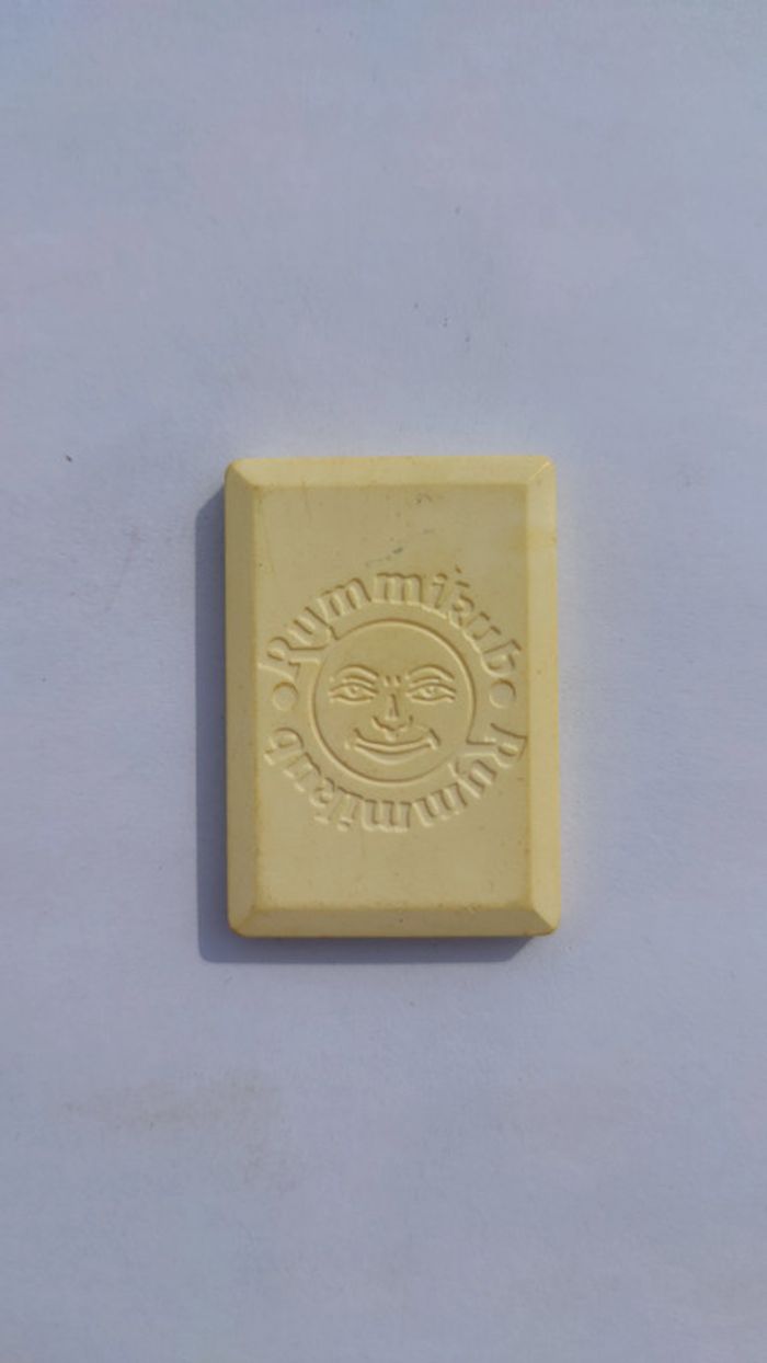 Tuile chiffre 7 sept bleu pièce détachée Rummikub Le rami des chiffres 1996 hasbro #B40 - photo numéro 2